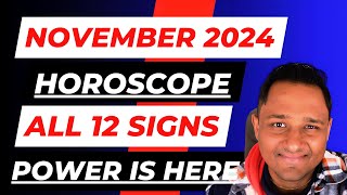 Most Impactful November 2024 Horoscope  All 12 Ascendants novemberhoroscope november [upl. by Melina]