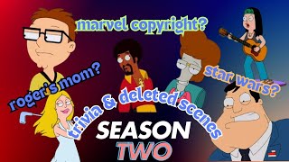 American Dad  SEASON TWO  Deleted Scenes amp Trivia [upl. by Eeliah779]