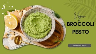 Broccoli Pesto Recipe [upl. by Eirased]