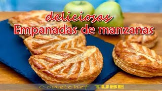 Empanadas de manzanas con masa de hojaldre [upl. by Brace]