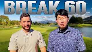 Can Tooms Golf BREAK 60 with Sam Heung Min [upl. by Rhines]