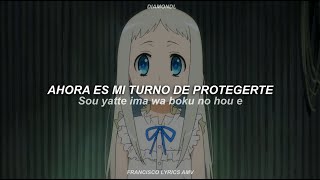 Aoi Shiori Opening Full  Anohana  Subtitulado al Español  Romaji Lyrics『AMV』 [upl. by Aititel221]