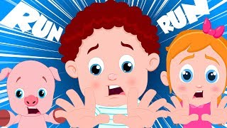 Run Schoolies Run  Kindergarten Nursery Rhymes For Children  Schoolies Cartoon Videos [upl. by Ardnael]