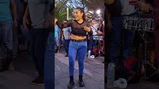 Yanira Berríos la chica bombón baila la cumbia dance usa [upl. by Haydon]