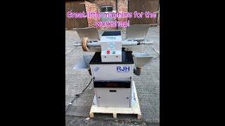 RJH Chamois Twin Polisher Surface Technology System 2000 Model No CS4 DE2 blackdogmachinery3719 [upl. by Aran]