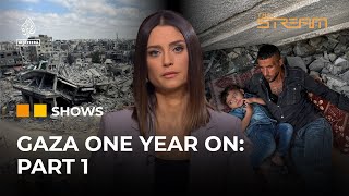 A look back at 365 days of genocide in Gaza  The Stream [upl. by Olegnad]