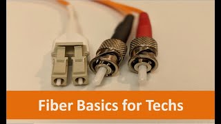 Fiber Optic Basics for Field Techs [upl. by Burget969]