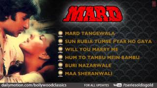 Mard Movie Full Song  Amitabh Bachchan Amrita Singh  Jukebox [upl. by Aileda]