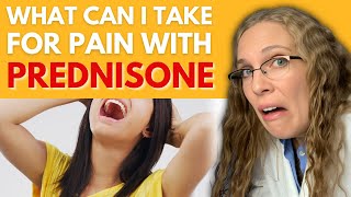 What can I take for Pain with Prednisone [upl. by Aicirtam]