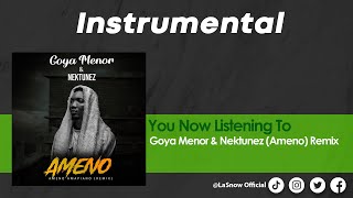 Goya Menor amp Nektunez  Ameno Amapiano Remix Instrumental [upl. by Eam]