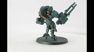 Tau Forgeworld Models in full HD  New Turntable Test Work in Progress [upl. by Thanh112]