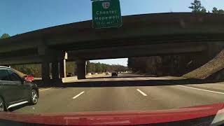 Washington Beltway to Durham NC via Richmond VA [upl. by Guthrey]