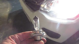 como trocar lampada farol kwid [upl. by Eladnyl397]