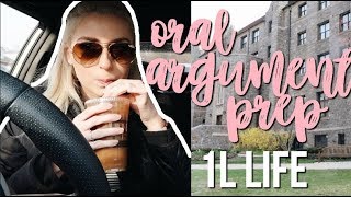 MY FIRST ORAL ARGUMENT 😭Law School Vlog [upl. by Tonjes]