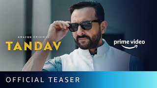 Tandav  Official Teaser  Saif Ali Khan Dimple Kapadia Sunil Grover  Amazon Original  Jan 15 [upl. by Aninaig]