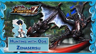 Monster Hunter  Frontier  Hunting With Odie  Zenaserisu [upl. by Lucania]