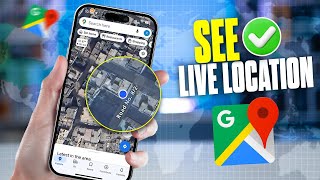 How to See Live Location on Google Maps iPhone  RealTime Location Guide [upl. by Riegel]