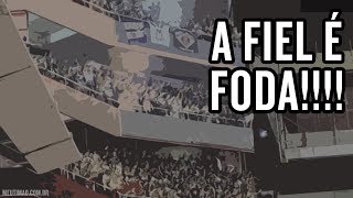 Torcida cantando o hino do Corinthians na Argentina [upl. by Ynoffit]