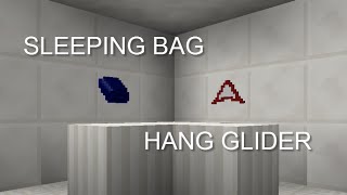 BitbyBit OpenBlocks Sleeping bag and Glider [upl. by Eniamor733]