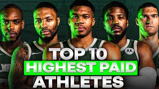 Top 10 Highest Paid Athletes 2024 [upl. by Sly]