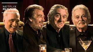 Pacino De Niro amp Pesci Discuss Their Acting Methods in Scorsese’s The Irishman  Netflix [upl. by Aleda]