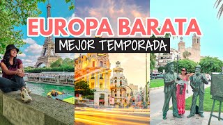 ¿Cuándo es más barato viajar a Europa [upl. by Morton]