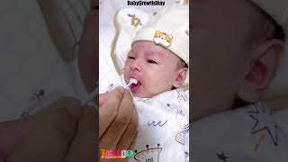 Is Your Babys Tongue Always Coated Try the Baby Tongue Cleaning BrushShorts [upl. by Barabas]