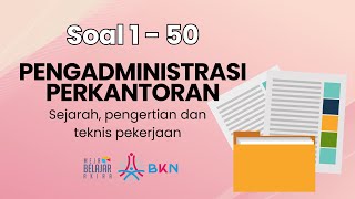 Pengadministrasi Perkantoran soal 1 50 [upl. by Guevara]