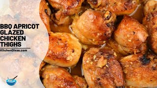 BBQ Apricot Glazed Chicken Thighs [upl. by Hatfield849]