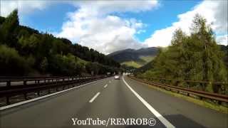 Driving Through Alps From Vipiteno  Sterzing Italy To Sindelsdorf Germany [upl. by Petuu]