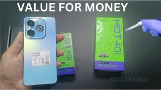 Infinix Hot 40i unboxing Value for money [upl. by Germain]