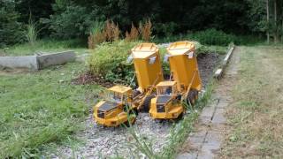 Zwei Dumper beim Schotter fahren [upl. by Yesnel]