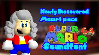 Mozarts newly discovered piece in the Sm64 Soundfont [upl. by Pompea]