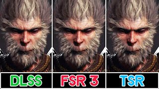 Black Myth Wukong  DLSS VS FSR VS TSR  FPS And Quality Comparison [upl. by Delsman]