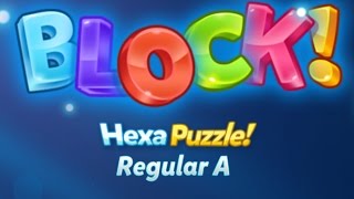 BLOCK Hexa Puzzle Regular A Level 180 Basic  Lösung Solution Answer Walkthrough [upl. by Lyon170]