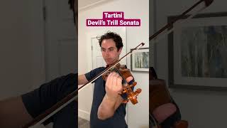 🎶Tartini Devil’s Trill Sonata violin violinist classicalmusic [upl. by Anas]