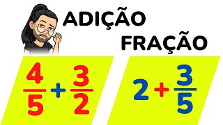 Como SOMAR FRAÇÕES com Denominadores Diferentes [upl. by Anyg919]