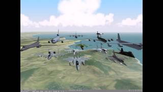 Flanker 20 Combat Flight Simulator PC 1999 Gameplay [upl. by Hcurab]