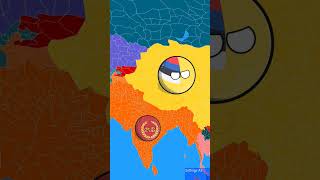 Akhand bharat country countryballs india [upl. by Nowad]