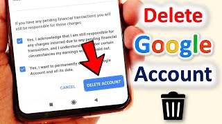 How to Delete Gmail Account  Delete Google Account permanently [upl. by Lubin551]