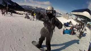 Snowboard i Ski en la Masella  GoPro Hero 2 [upl. by Saiff]