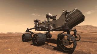 Mars Science Laboratory Curiosity Rover Animation [upl. by Llenna702]