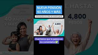 Propuesta de campaña pensión o ayuda económica para personas de 40 años en adelante [upl. by Schofield]