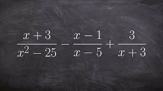 Combining rational expressions [upl. by Assennav]