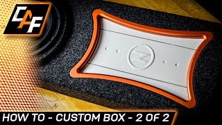 How to  Custom 10quot Subwoofer Box  Part 2 of 2 – CarAudioFabrication [upl. by Roybn]