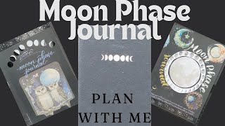 Plan With Me  🌕🌖🌗🌘🌑🌒🌓🌔  Moon Phase Journal [upl. by Eiramrefinnej]