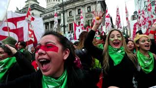 Prochoice movement gains momentum in Latin America [upl. by Oralia801]