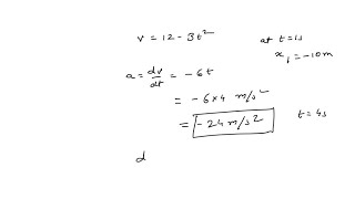 please answer and choose the correct answer of the question A particle travels along a straight l… [upl. by Jowett]