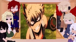 💝 TOP 3 💝 MHA Pro Heroes  BNHA react to Deku Past amp Origin Deku and Bakugo vs Nine 💛 Compilation 💛 [upl. by Daub]