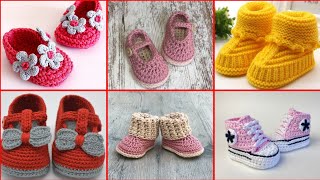 DIY crochet baby booties pattern free [upl. by Osi823]